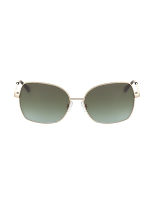 énorme Anne Klein Metal Butterfly Sunglasses   | VBK-7327768